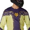 BLUZA MOTOCYKLOWA FOX 180 IMAGE PRINT PURPLE YELLOW L YL